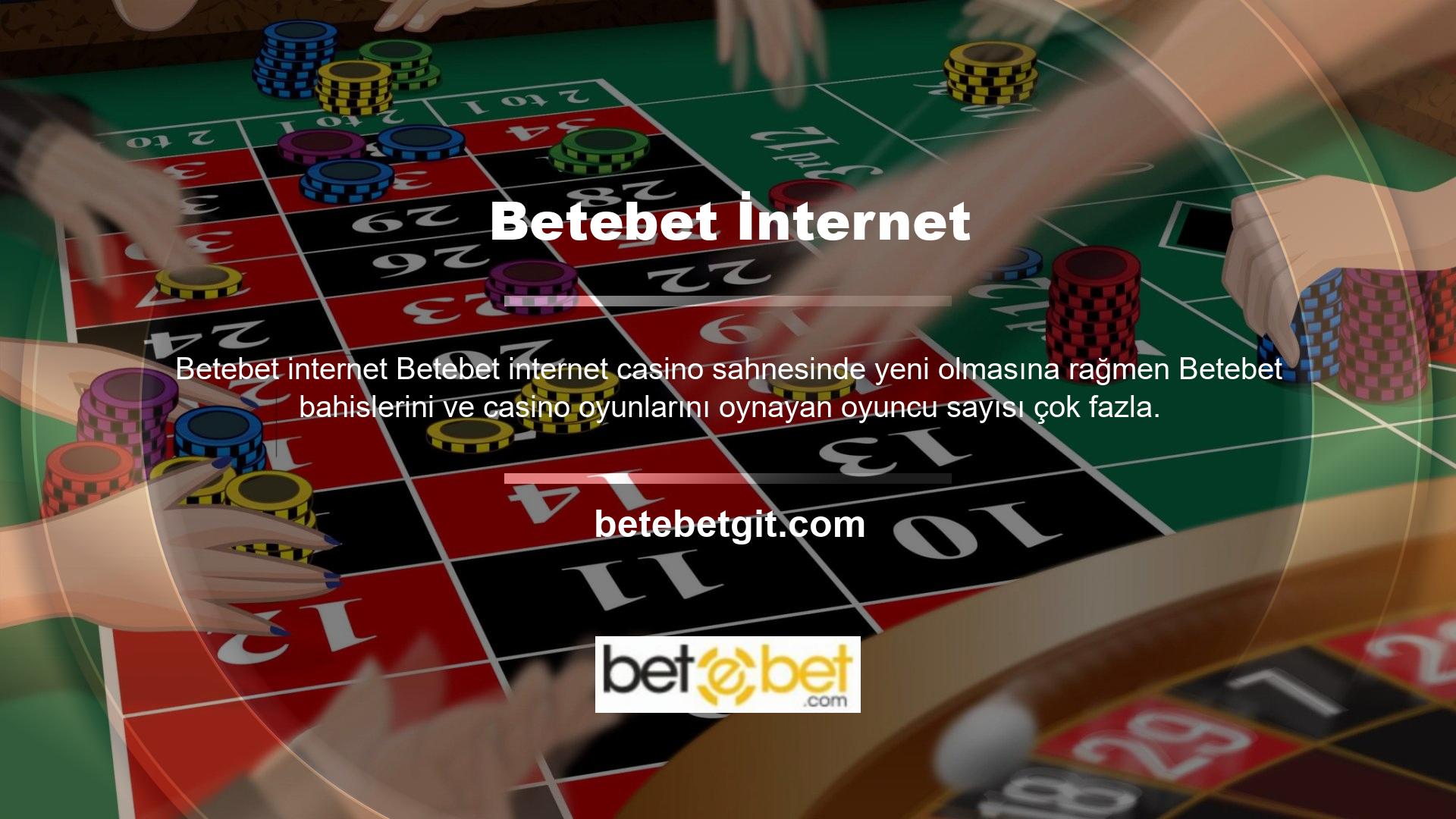 Kullanıcı sayısındaki artış Betebet casino sitesinin güvenilirliğini göstermektedir